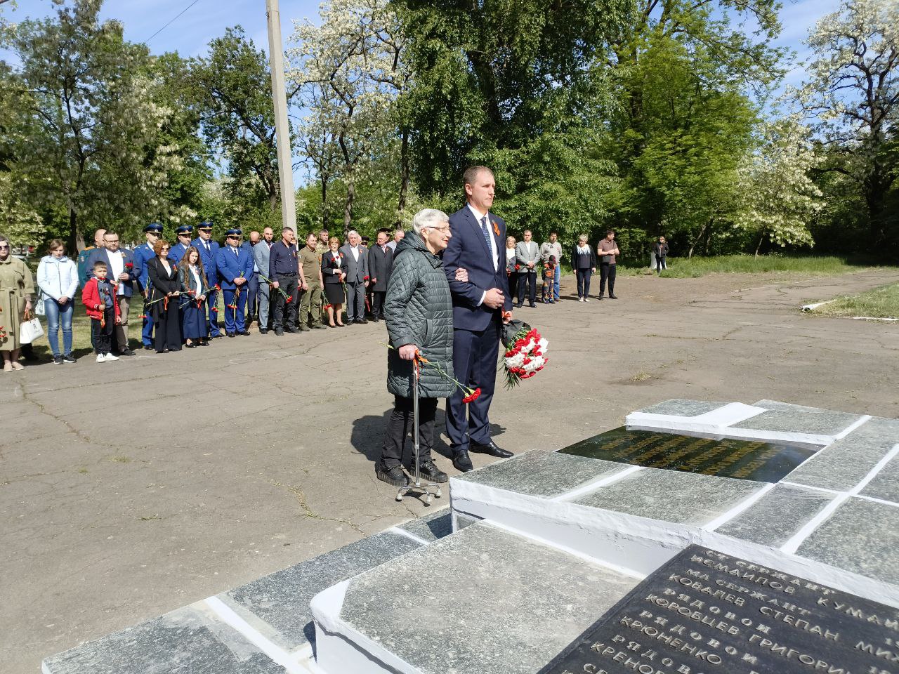 В Шахтерске отпраздновали День Победы.